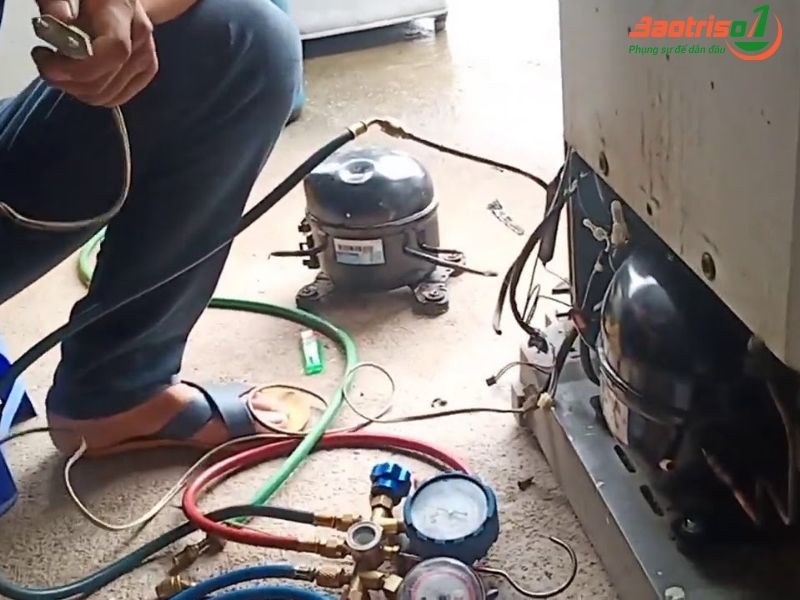 Baotriso1 - Địa chỉ bơm ga tủ lạnh ở Hà Đông uy tín
