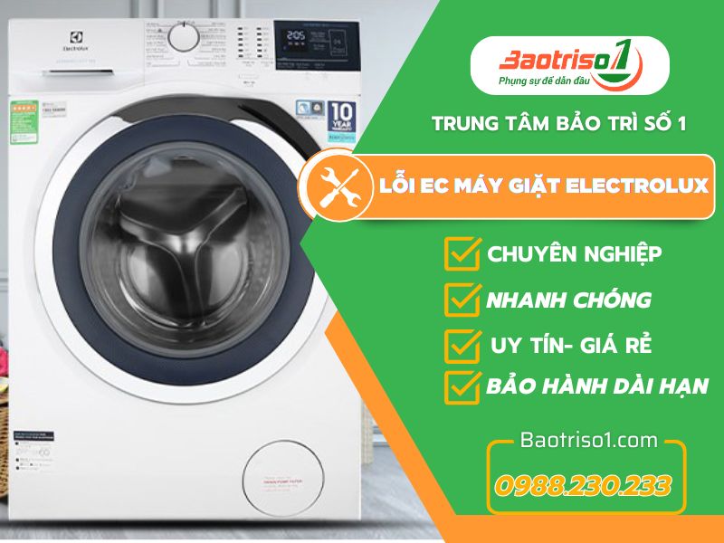 Baotriso1 sửa Lỗi EC Máy Giặt Electrolux