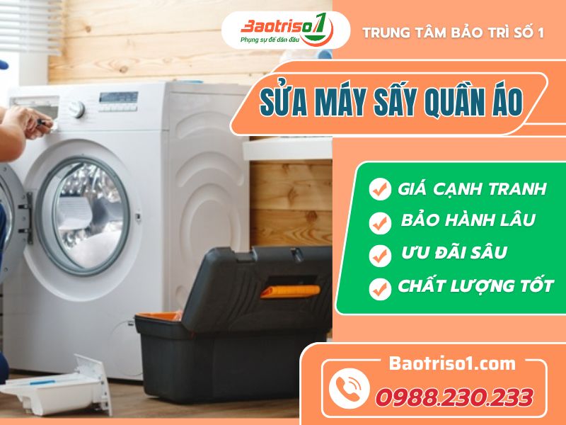 Sửa Máy Sấy quần áo Baotriso1