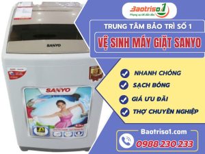 Vệ Sinh Máy Giặt Sanyo Baotriso1