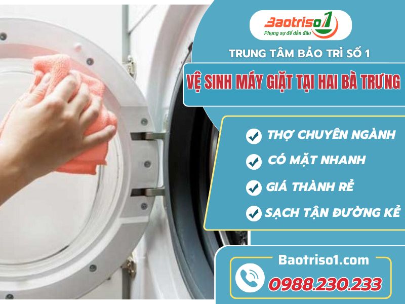 Vệ Sinh Máy Giặt Tại Hai Bà Trưng Baotriso1