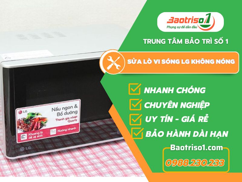 Baotriso1 Sửa Lò Vi Sóng Lg Không Nóng