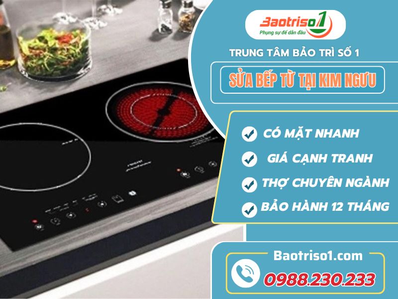 Sửa bếp từ tại Kim Ngưu giá rẻ, chất lượng không đổi