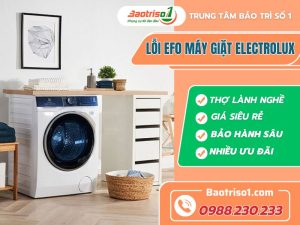 Lỗi Ef0 Máy Giặt Electrolux