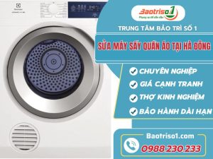 Sửa Máy Sấy Quần áo Tại Hà Đông