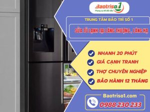 Sửa Tủ Lạnh Tại Láng Thượng, Láng Hạ