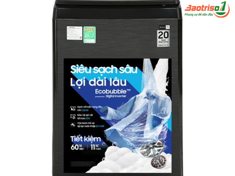  Hướng dẫn cách sử dụng máy giặt Samsung cửa trên chuẩn nhất