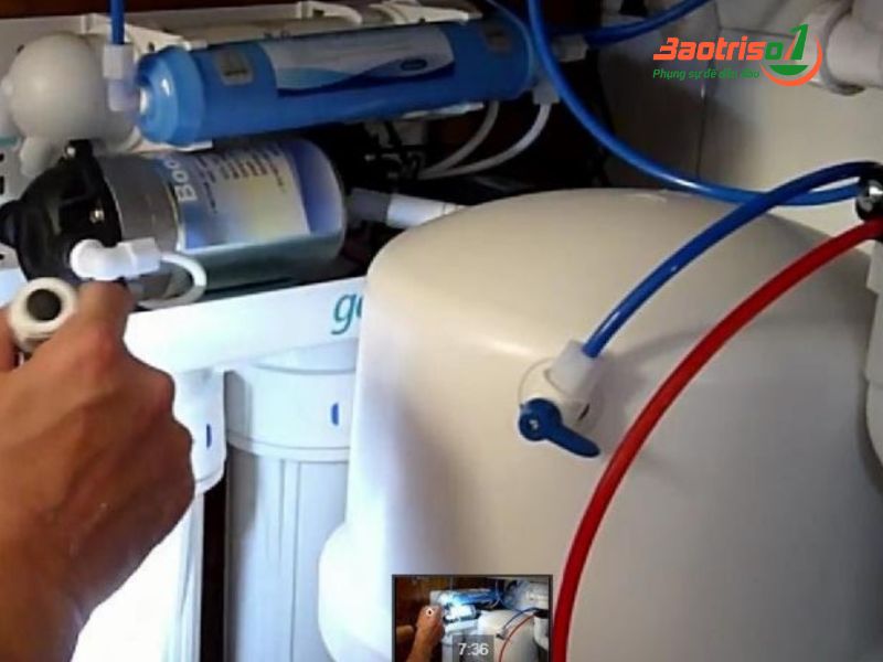 Nguyên nhân và cách sửa máy lọc nước ra nước thải nhiều
