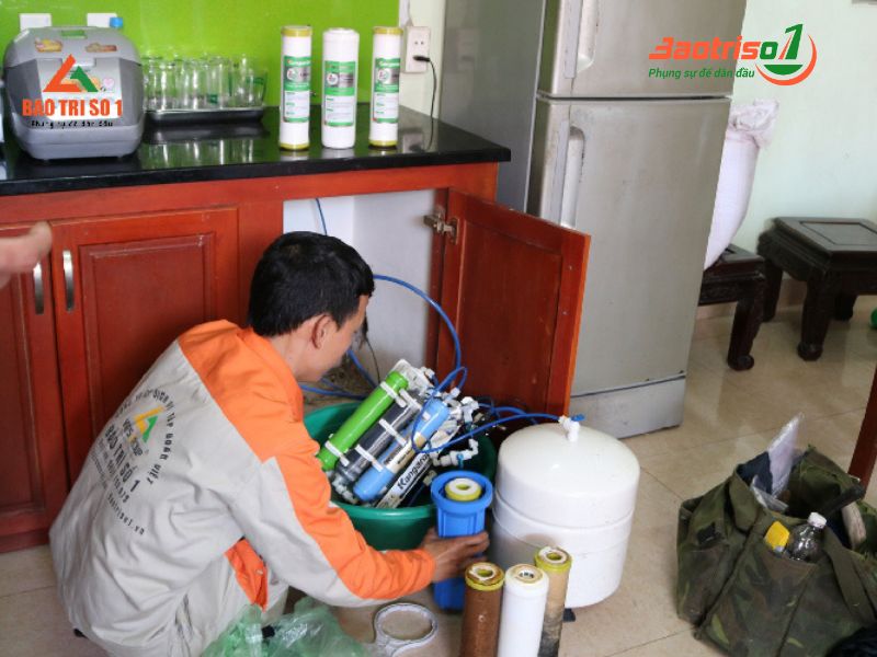 Cam kết dịch vụ sửa máy lọc nước từ Baotriso1 – Uy tín tạo niềm tin