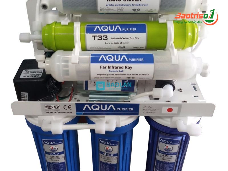 Baotriso1 thông tin cách thay lõi lọc nước Aqua - lõi lọc thô