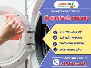 Vệ Sinh Máy Giặt Panasonic