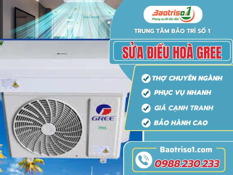 Dịch Vụ Sửa điều Hòa Gree Cam Kết Rẻ. Phục Vụ 24/7