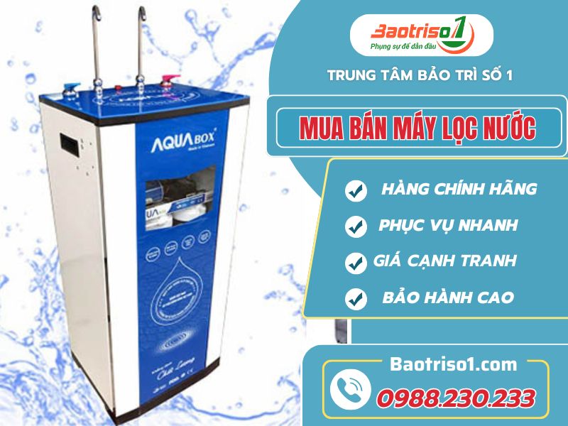 Baotriso1 mua bán máy lọc nước uy tín, giá tốt