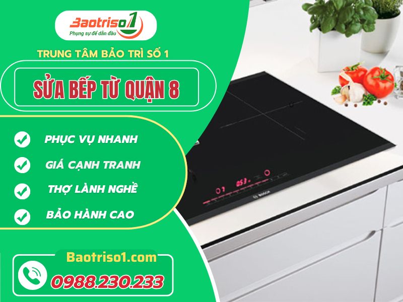 Sửa bếp từ Quận 8 chuyên nghiệp tận tâm !