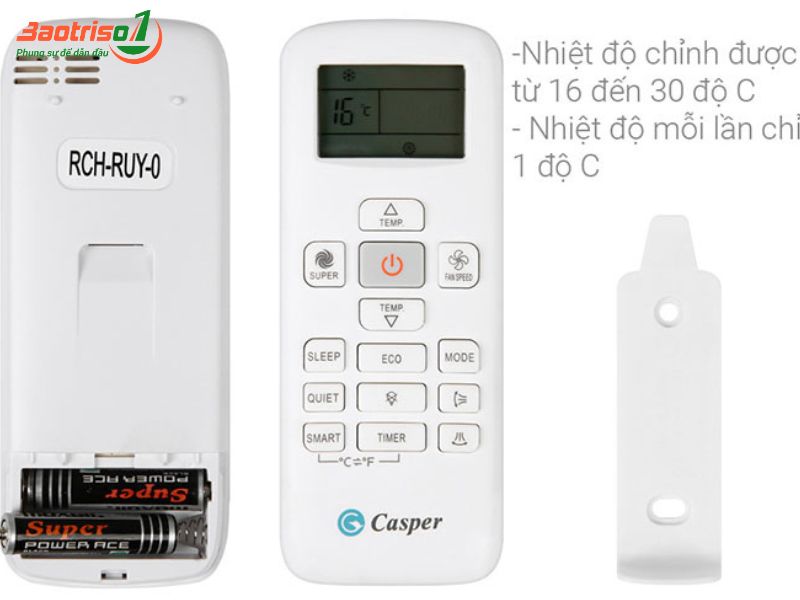 Hướng dẫn sửa chữa điều hòa Casper một số lỗi thường gặp
