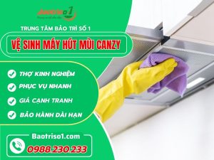 Vệ Sinh Máy Hút Mùi Canzy