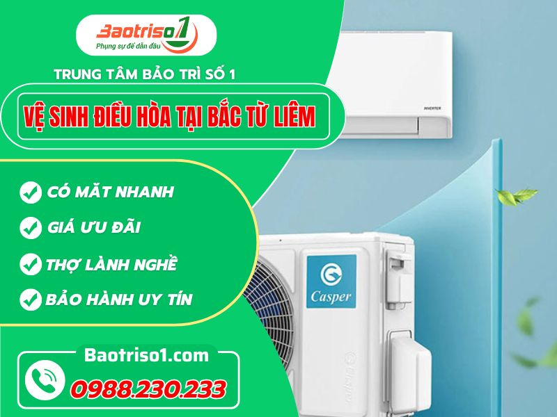 vệ sinh điều hoà tại Bắc Từ Liêm nhanh chóng uy tín!