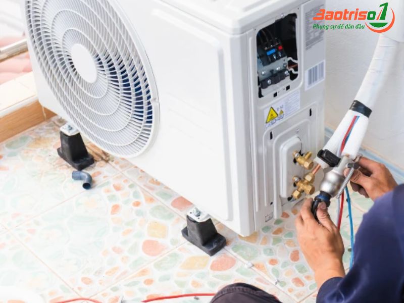 Quy trình lắp điều hòa an toàn và hiệu quả tại Baotriso1
