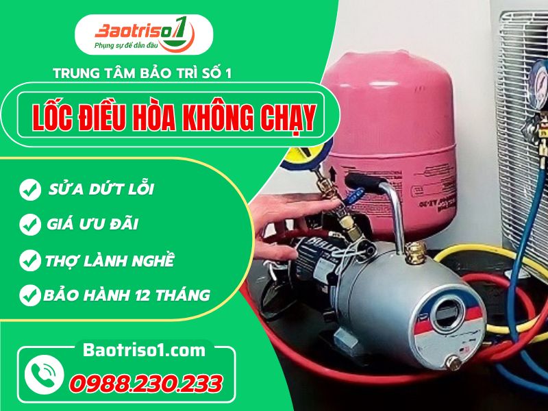 Khám phá lý do lốc điều hòa không chạy và cách sửa triệt để tại nhà
