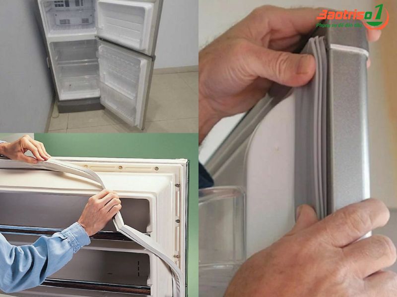 Hướng dẫn cách thay gioăng cao su tủ lạnh Hitachi tại nhà 